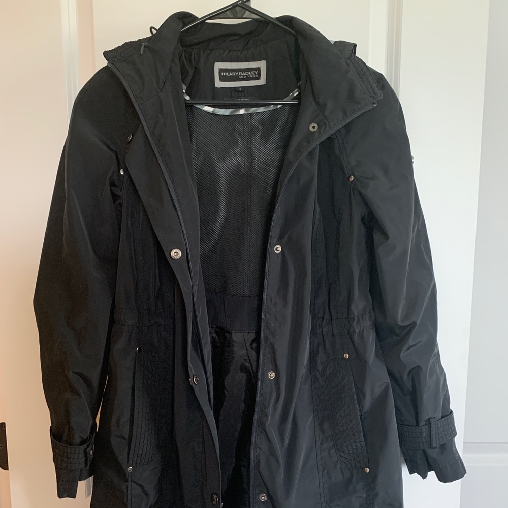 Hilary Radley women’s rain coat long